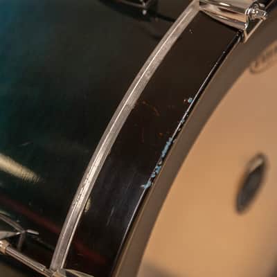 Pearl Session Custom Maple Marine Blue Fade Drum Set image 11