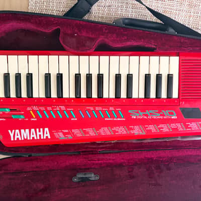 Yamaha SHS-10R Keytar 1987 - Red image 3