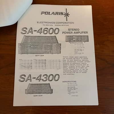 Polaris Professional Audio Components Flyers and Price List 1983/84 image 6