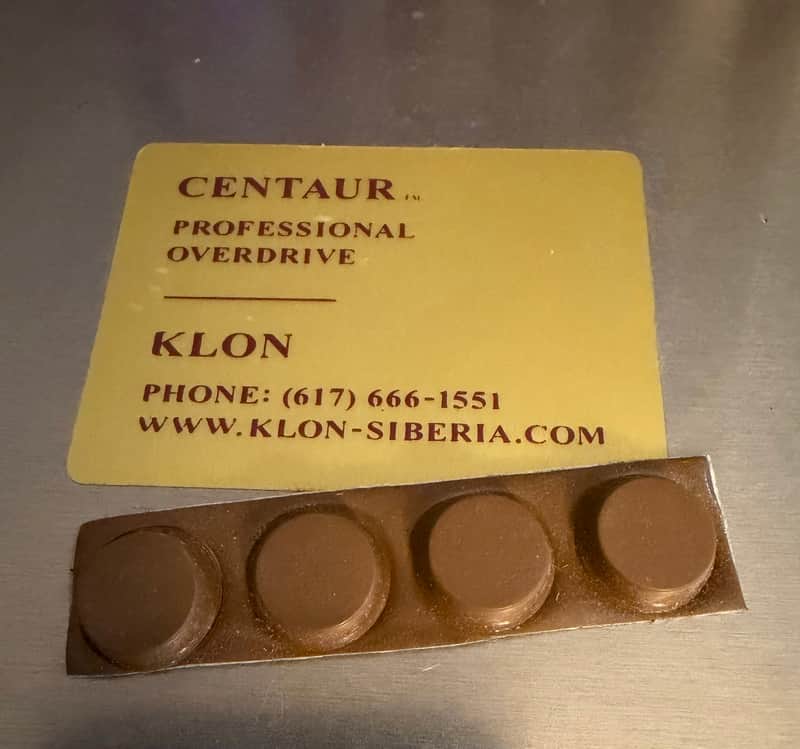 Klon Centaur 1994 Gold Horsie Long Tail Rare NOS Rubber Feet Rare Great For Restoration Or Missing The Feet On Your Klon Free Shipping!!! image 1