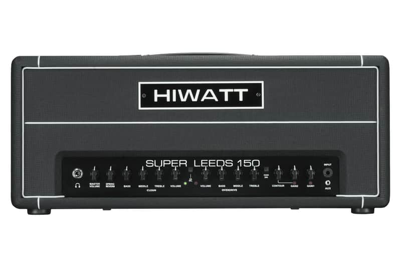Hiwatt Super Leeds 150R Head, 150W 2-Channel Electric Guitar Amplifier Head with Spring Reverb image 1