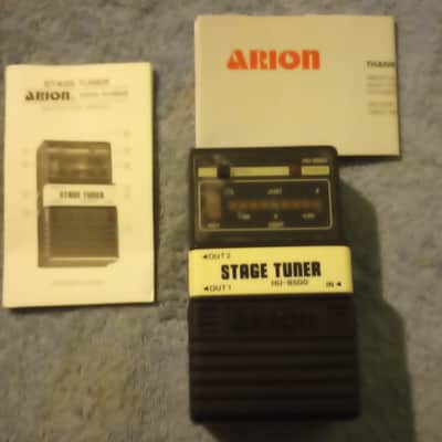 [NOS/NIB] Arion HU-8500 Stage Tuner 2000s; Includes Original Box & Paperwork image 5