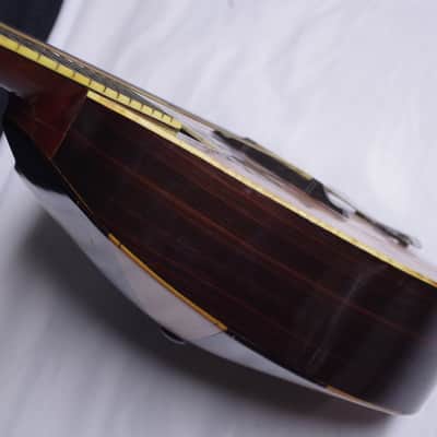 Vintage Dofra ? Western Germany bowl back Mandolin with Hard Case image 11