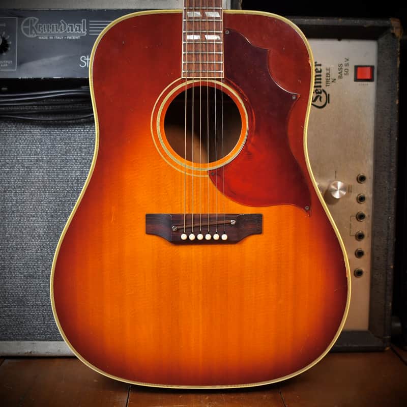 Gibson Southern Jumbo Deluxe Cherry Sunburst 1969 image 1