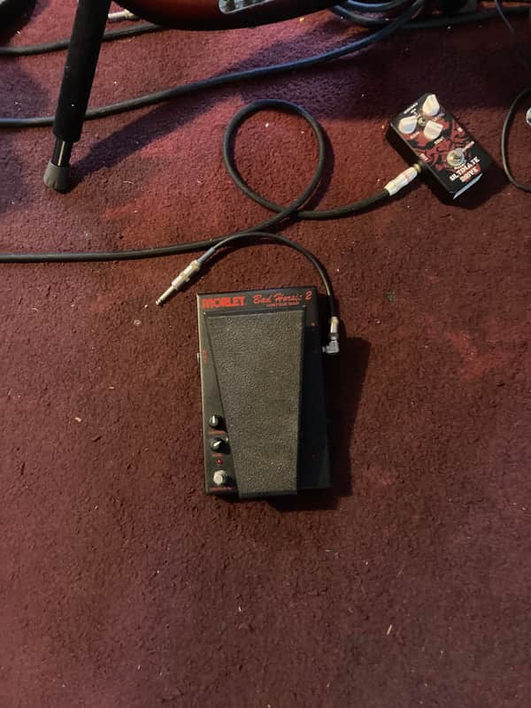 Morley VAI-2 Steve Vai Bad Horsie 2 Contour Wah 2000 - 2020 - Black image 1