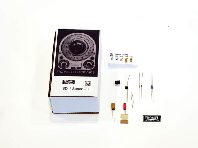 Fromel Supreme Mod Kit for Boss SD-1 SUPER OverDrive Pedal image 1