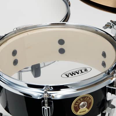 TAMA LJK48P-HBK Club-JAM Pancake Kit 18-10-13-12 Shellset ohne Hardware/Becken hairline black image 8