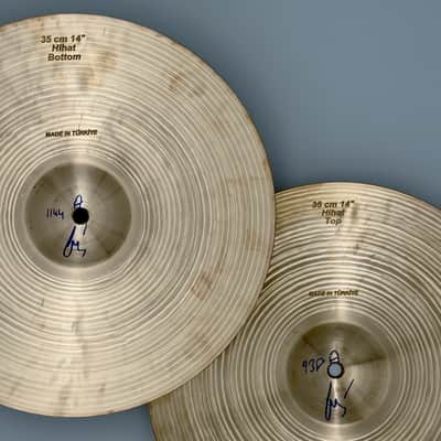 Bosphorus 14" Antique Series Hi-Hat Cymbals image 5