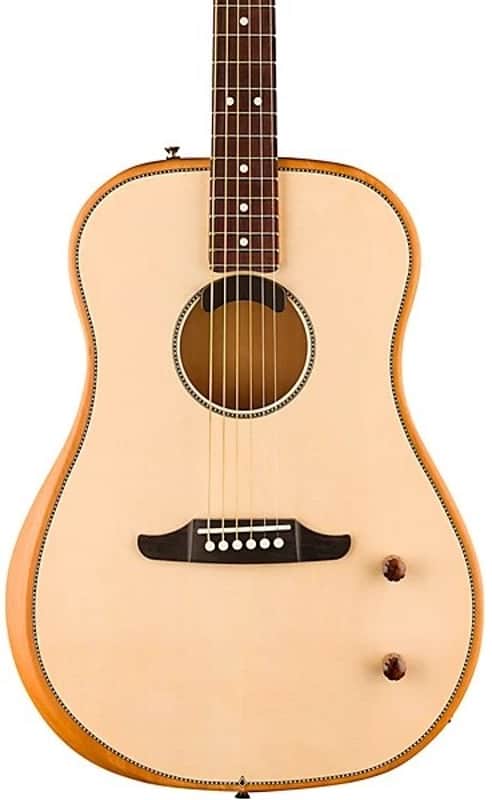 Fender Highway Series Dreadnought Acoustic Electric Guitar - Natural image 1