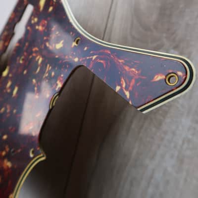 62 Fender Jazz  Celluloid / Nitrate  Beautiful Vintage relic '60-'71 Tortoise USA Vintage AVRI image 14