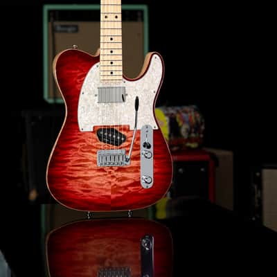 Tom Anderson Top T Classic - Natural Red Burst image 21