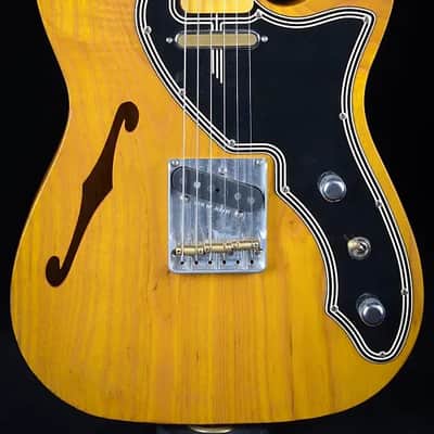 TopHat Custom Guitars Telavarius Blackguard Thinline 2025 - Butterscotch image 4
