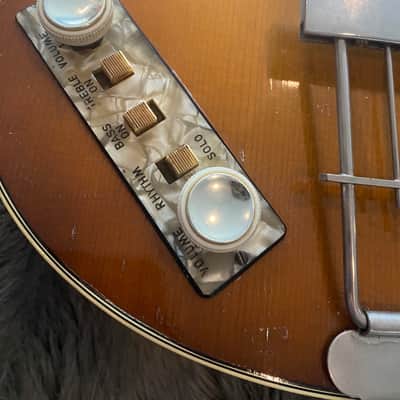 Hofner 500/1 Selmer Bass, Left Handed 1963 - Sunburst image 14