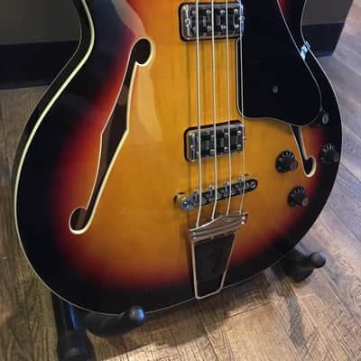 Fender Coronado Bass II 3 Tone Sunburst Reissue image 8