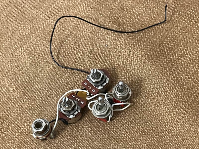1979 set Fender Lead I II guitar pots harness switches image 1