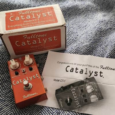 Fulltone Catalyst CT-1 Fuzz/Boost Pedal (initial run #0739) USA image 10