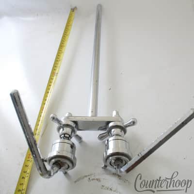 *Rogers Swivomatic Tom Double Hex-Post L-Arm Bass Drum Mount Holiday/Powertone* image 6