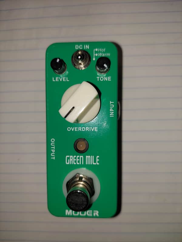 Mooer Green Mile Mini Overdrive Pedal image 1
