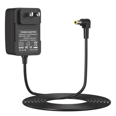 9.5V Ac/Dc Adapter For Casio Keyboard Ad-E95100Lu Power Supply Charger Sa-46 Sa-47 Lk-125 Lk-127 Ctk-240 Ctk-245 Ctk-1100 For Casio Ade95100Lu, 100-240V Ac To 9.5V Dc Converter