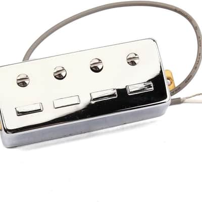 Guitar Pickup,Guitar Humbucker Pickups,For 4 String Bass Guitar Parts,Silver image 2