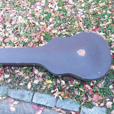 Geib  vintage guitar case  brown image 1
