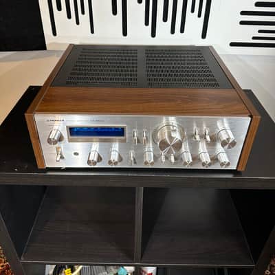 Pioneer SA-8800 Stereo Integrated Amplifier w/Wood Case - Tested Working image 2