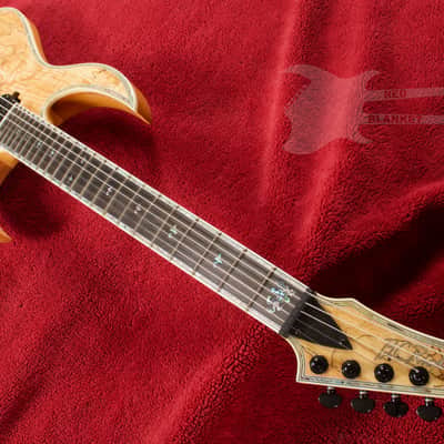 B.C. Rich Shredzilla Prophecy Archtop with Evertune Spalted Maple image 2