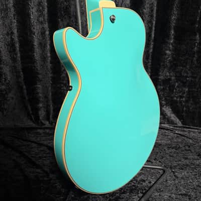 D'Angelico Premier SS Surf Green With Free Gig Bag image 4