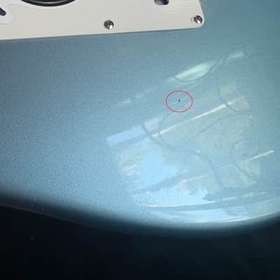 Fender 2005 FSR American Deluxe '62 Stratocaster Reissue Ice Blue Metallic with Matching Headstock image 18