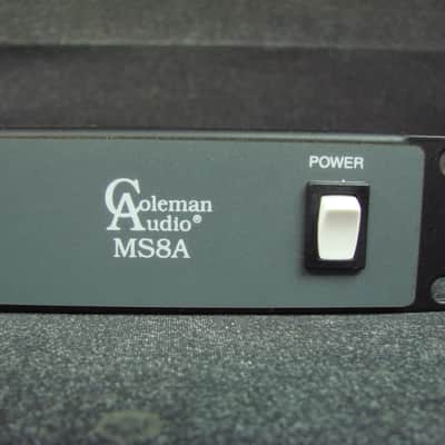 Coleman Audio MS8A Eight Input Monitor Switcher Studio Rack Unit image 4