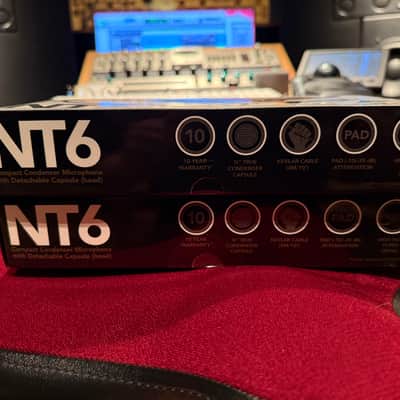 Pair RODE NT6 Compact Cardioid Condenser Microphones 2006 - Present - Nickel image 3