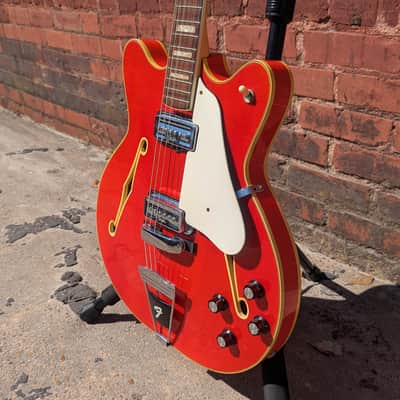 1967 Fender Coronado II with Rosewood Fretboard - Cherry Red image 6