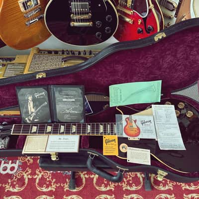 GIBSON LES PAUL CUSTOM SHOP 54’ OXBLOOD JEFF BECK VOS SERIAL 078 image 9