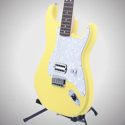 Fender Certified Pre-Owned Tom DeLonge Stratocaster, Rosewood Fingerboard, Graffiti Yellow (I8) (52115) image 3