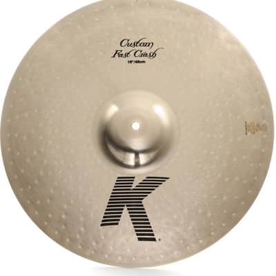 Zildjian 18 inch K Custom Fast Crash Cymbal (K0984d1) image 1