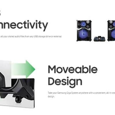 Samsung MX-JS9500 GIGA Sound System 4000 Watts w/Woofer image 4