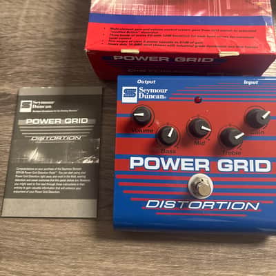 Seymour Duncan Power Grid Distortion - Blue/Red Graphic image 2