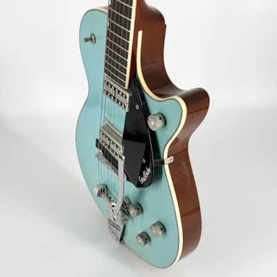 2022 Gretsch Masterbuilt Stephen Stern G6128-CS '62 Duo Jet - Motor City Blue image 7