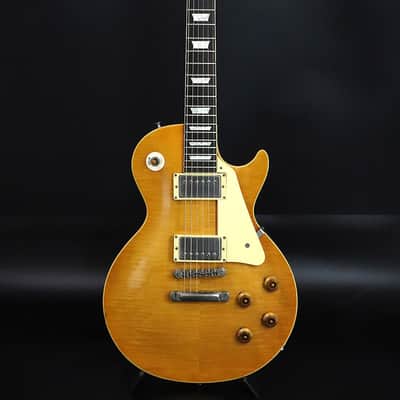 Greco EG-550 LP Lemon Drop 1990 Flame Maple Top RARE image 2