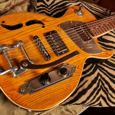 Postal Guitars Delta Zephyr--F hole edition 2013 Natual image 1