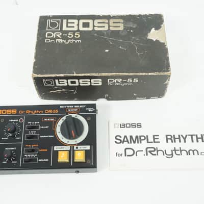 BOSS Dr-55 Dr. Rhythm Vintage Analog Drum Machine Roland