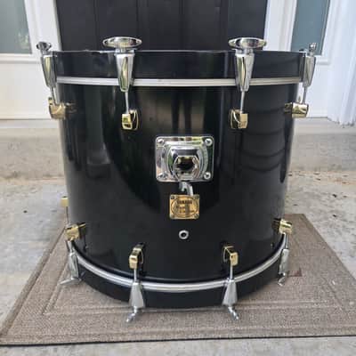 Yamaha 22 inch maple custom bass drum 1990s - Black image 5