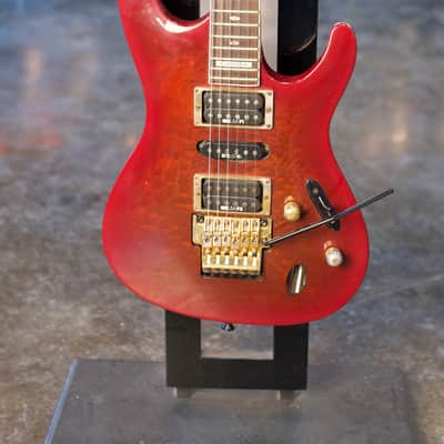 Ibanez Japan S540BM S Series HSH Antique Violin - Burled Maple image 2