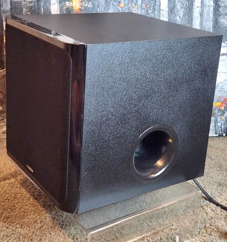 Yamaha Yamaha NS-SW40 active subwoofer 90s - Black | Reverb
