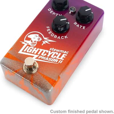 StewMac Lightcycle Phasor II Pedal Kit, With White Enclosure (12253-W) image 5