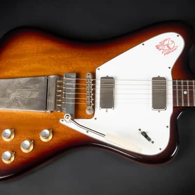 2023 Gibson Custom Shop '65 Non-Reverse Firebird V Reissue with Maestro Vibrola - Vintage Sunburst VOS | USA Mini Humbucker 3.6kg | CoA OHSC image 4