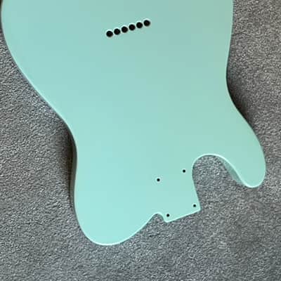 2020s Fender American 60s Telecaster guitar body Daphne Blue image 5