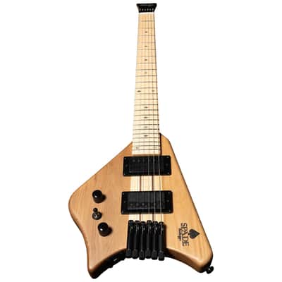 Bootlegger Guitar Spade HH Left Handed With Case 2023 - Honey Matte image 6