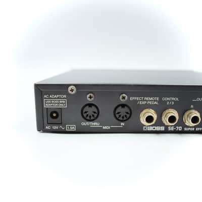 Boss SE-70 Super Effects Processor With Power Supply 1993 Made in Japan Guitar Effect Processor AF64208 image 6