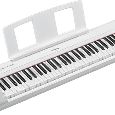 Yamaha NP-15 61-Key Piaggero Portable Keyboard - White image 1